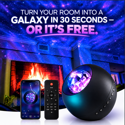 Galaxy Projector, Vibrant Galaxy Light